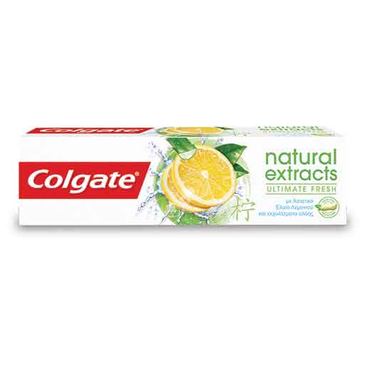 Οδοντόκρεμα Colgate Natural Extracts Ultimate Fresh