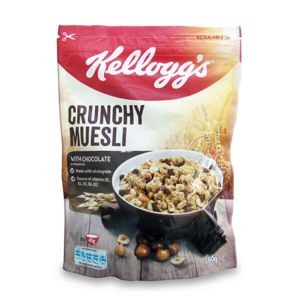 Kellogg’s crunchy muesli choco