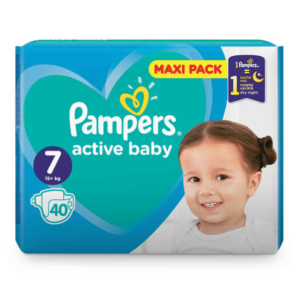Pampers Active Baby 15+ N7
